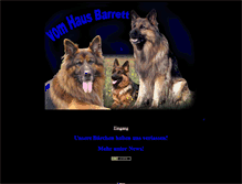Tablet Screenshot of haus-barrett.de